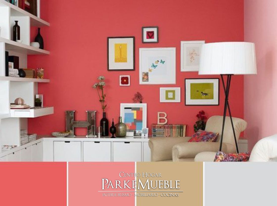 gama colores rosa habitacion